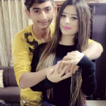 ankita dave with brother