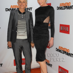 American television actress Ellen Degeneres & Portia De Rossi