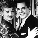 Lucille Ball and Desi Arnaz American television meet