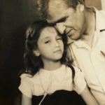 Saumya Tandon Childhood Image With Her Father