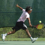 Akash Dadlani Playing Tennis