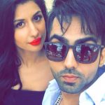 Hardy Sandhu With His Girlfriend