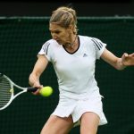 Steffi Graf In A Tennis Match