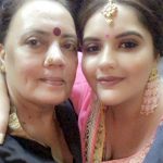 Anjali Anand With Her Mother