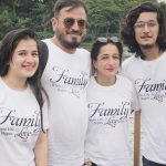 Bhavin Bhanushali With Parents And Sister