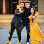 Bhavin Bhanushali With TikTok Partners Vishal Pandey And Sameeksha Sud