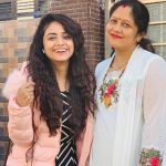 Nisha Guragain With Her Mother