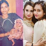 Shanaya Khan With Her Mother Childhood And Young Age Image