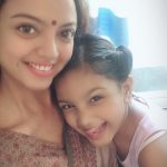 Sheetal Maulik With Her Daughter