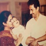 Anand Ahuja Childhood Image With Parents