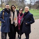 Anand Ahuja With Parents And Wife