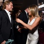 Brad Pitt with Jennifer Aniston