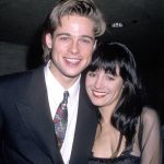 Brad Pitt with Jill Schoelen