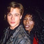 Brad Pitt with Sinitta