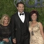 Bradley Charles Cooper With His Mother And Sister