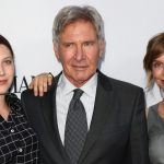 Harrison Ford With Daughter And Wife