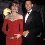 Jeff Goldblum With His Second Wife Geena Davis