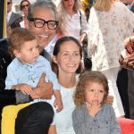 Jeff Goldblum With His Third Wife Emilie And Children