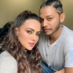 Melvin Louis With His Girlfriend Sana Khan