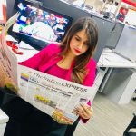 Shefali Bagga In AAJ TAK Office