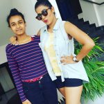 Shilpa Manjunath With Her Sister