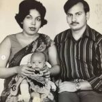 Flora Saini Family