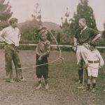 Will Rogers With His Kids