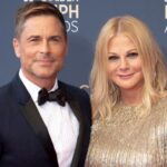 Rob Lowe With His Wife