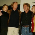 Robert Redford With His Son And Daughters