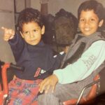 Baseer Ali Childhood Image With His Brother