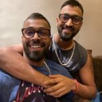 Hardik Pandya With His Brother