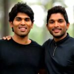 Allu Sirish with Allu Arjun