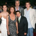 Susan Sarandon WIth Her Children And Partner