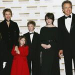 Annette Bening With Her Husband And Children