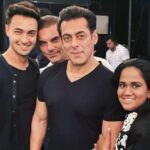 Arpita Khan with Salman Khan