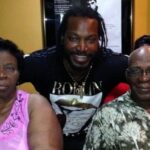 Chris Gayle Parents