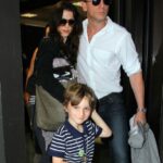 Daniel Craig With His Wife And Daughter