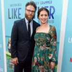 Seth Rogen With His Wife