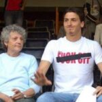 Zlatan Ibrahimović With His Mother