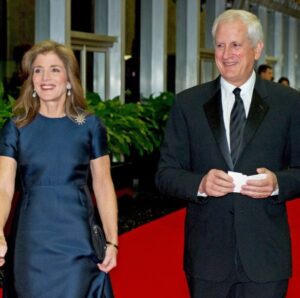 Caroline Kennedy with husband Edwin Schlossberg