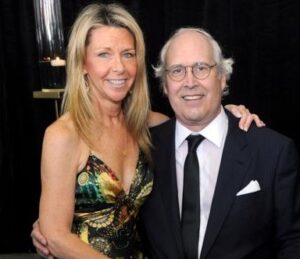 Chevy Chase with Wife Jayni Chase