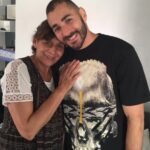 Karim Benzema With His Mother