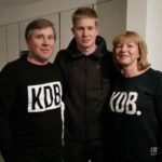 Kevin De Bruyne With His Parents