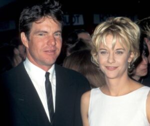 Meg Ryan with former husband Dennis Quaid