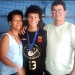 Philippe Coutinho With His Parents