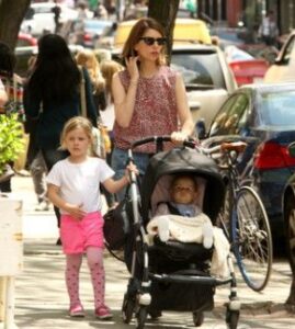 Sofia Coppola with her children