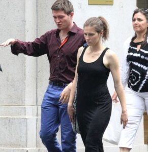 Amanda Knox with her former boyfriend Raffaele Sollecito