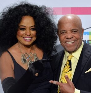 Berry Gordy with Diana Ross