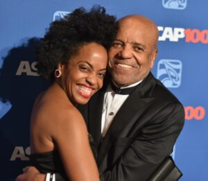 Berry Gordy with daughter Rhonda