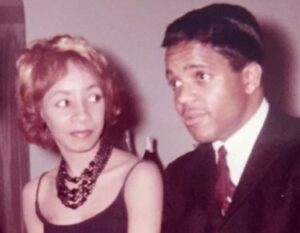 Berry Gordy with his former wife Raynoma